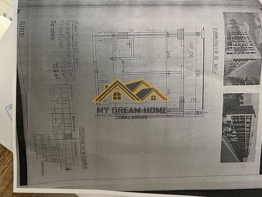 SHITET APARTAMENT 1+1 TEK KOMPLEKSI VIENA GOLEM NDERTIM I RI