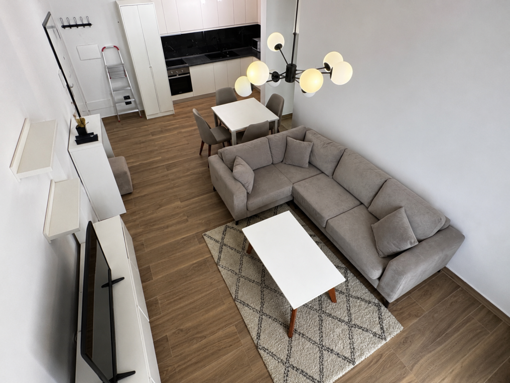 Rent 1+1 + parking with garden Teg, Sofia residence  