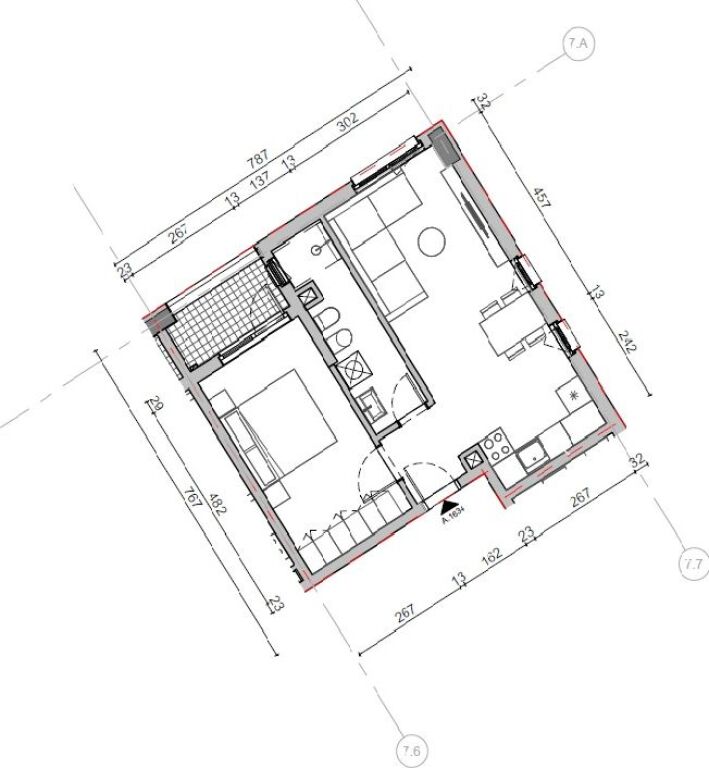 🏠 FOR SALE: 1+1 Apartment 📍Fresk (Oxa Residence) – €105,000 – Building Completion: 2025 – 2nd Floor – 64 m² – 100% Brand New Complex – Never Lived In ✨️