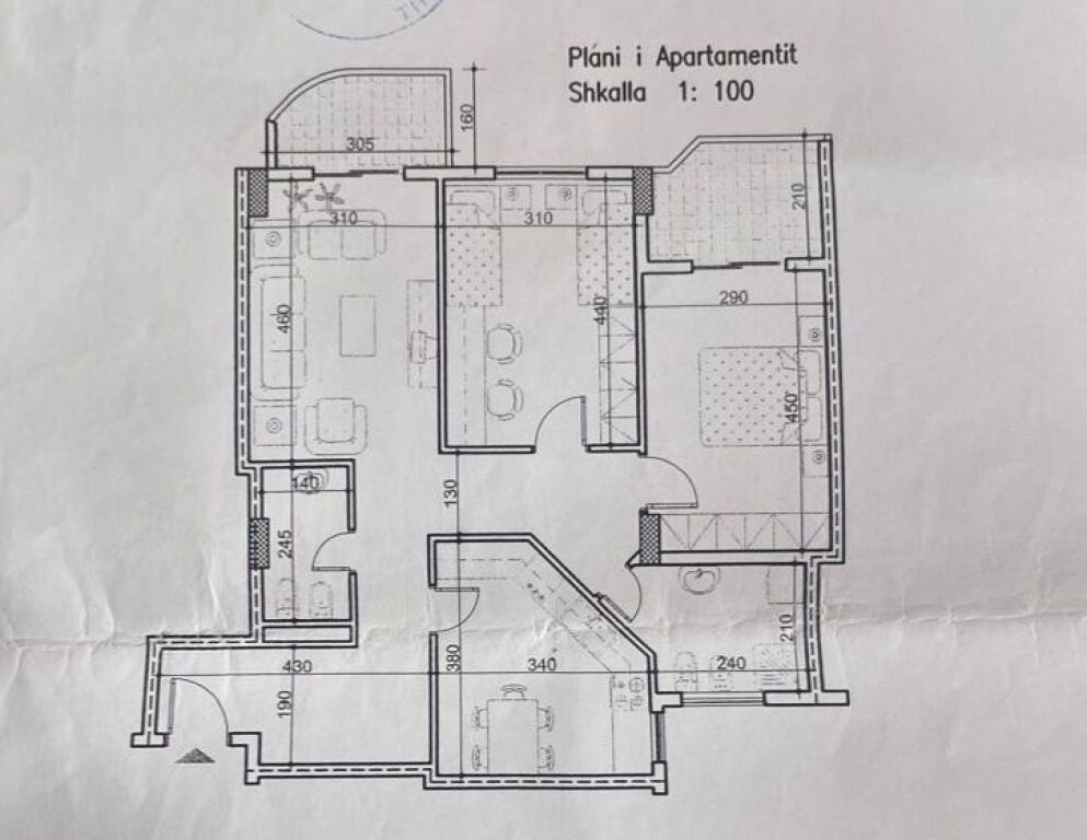 Shitet, Apartament 2+1+2, Restorant Deliu, Fresk.