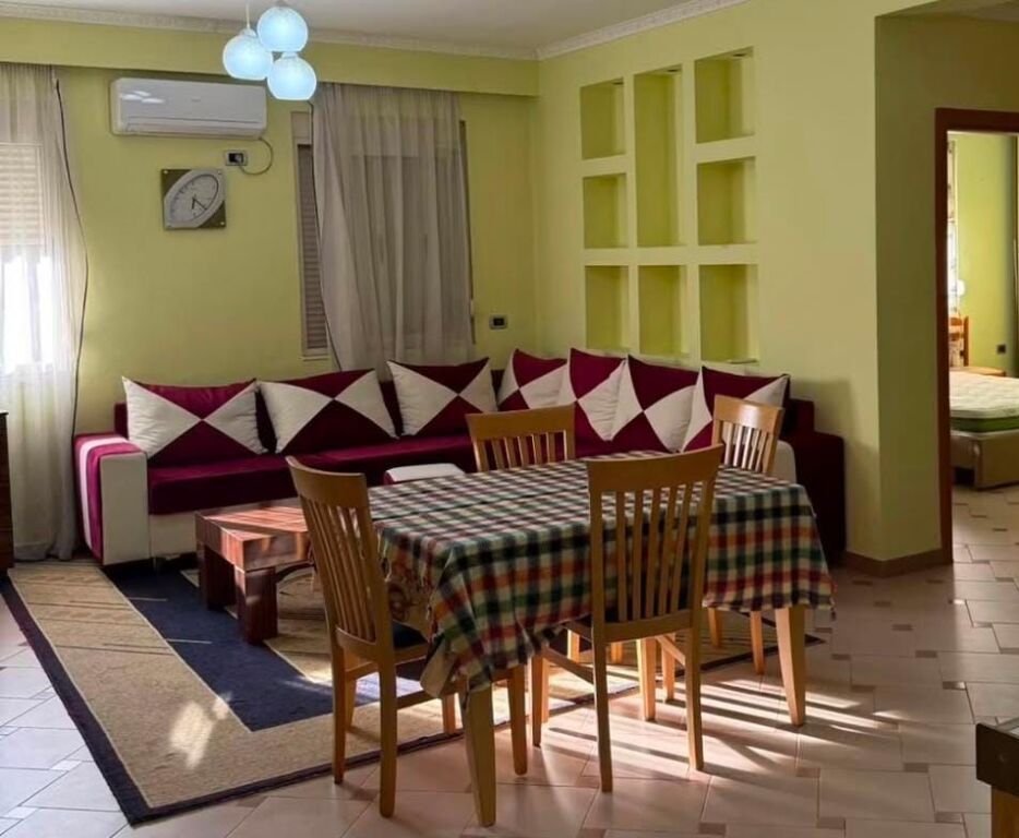 Apartment 1+1 for rent at Durres Street, Zogu i Zi, Mine Peza Street.