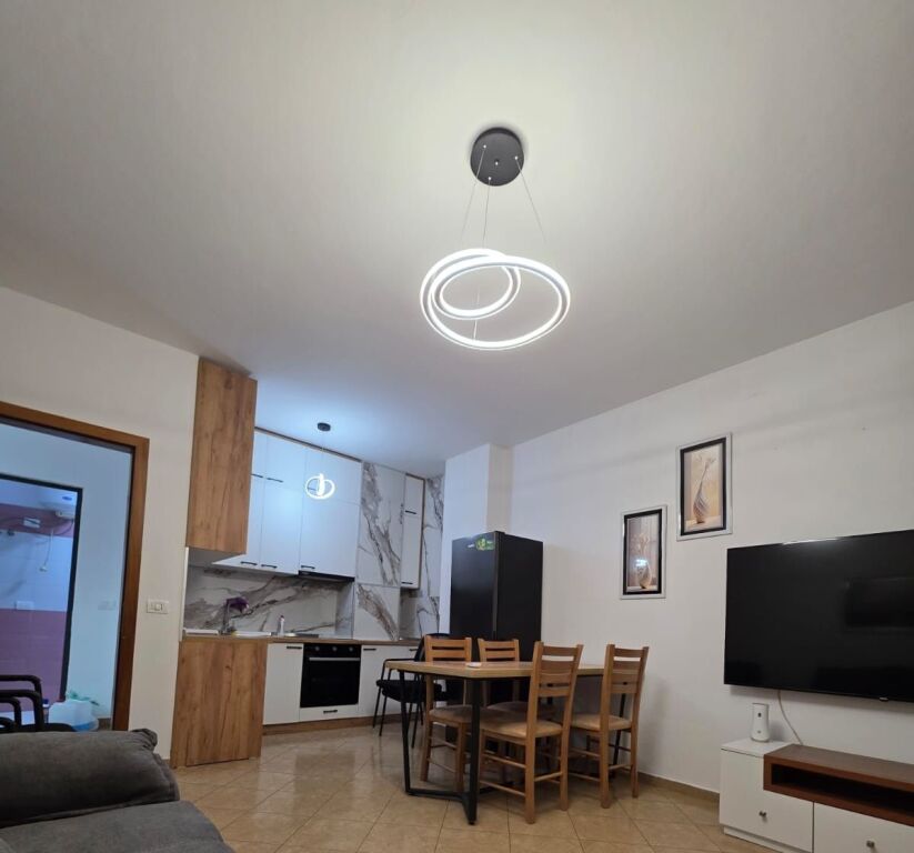 🏢In the 5 Maj area, near the “5Maji” Grill, a furnished 1+1 apartment is for rent.  50,000Leke  