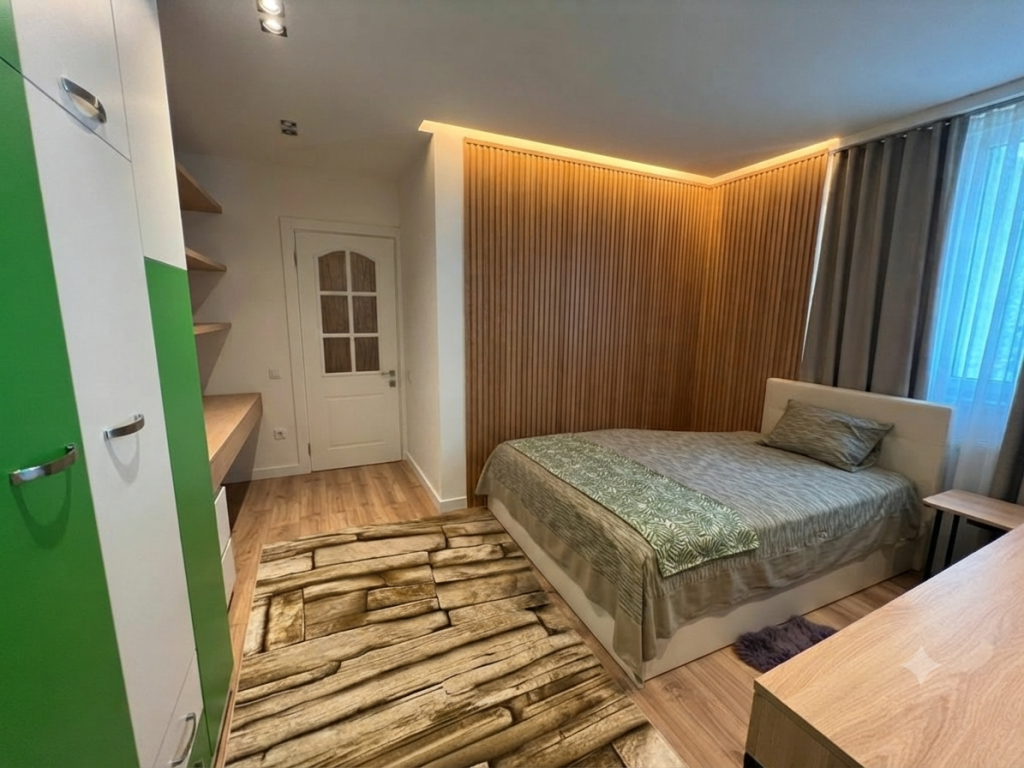 Qera, Apartament 3+1+2, Myslym Shyri, Tirane.