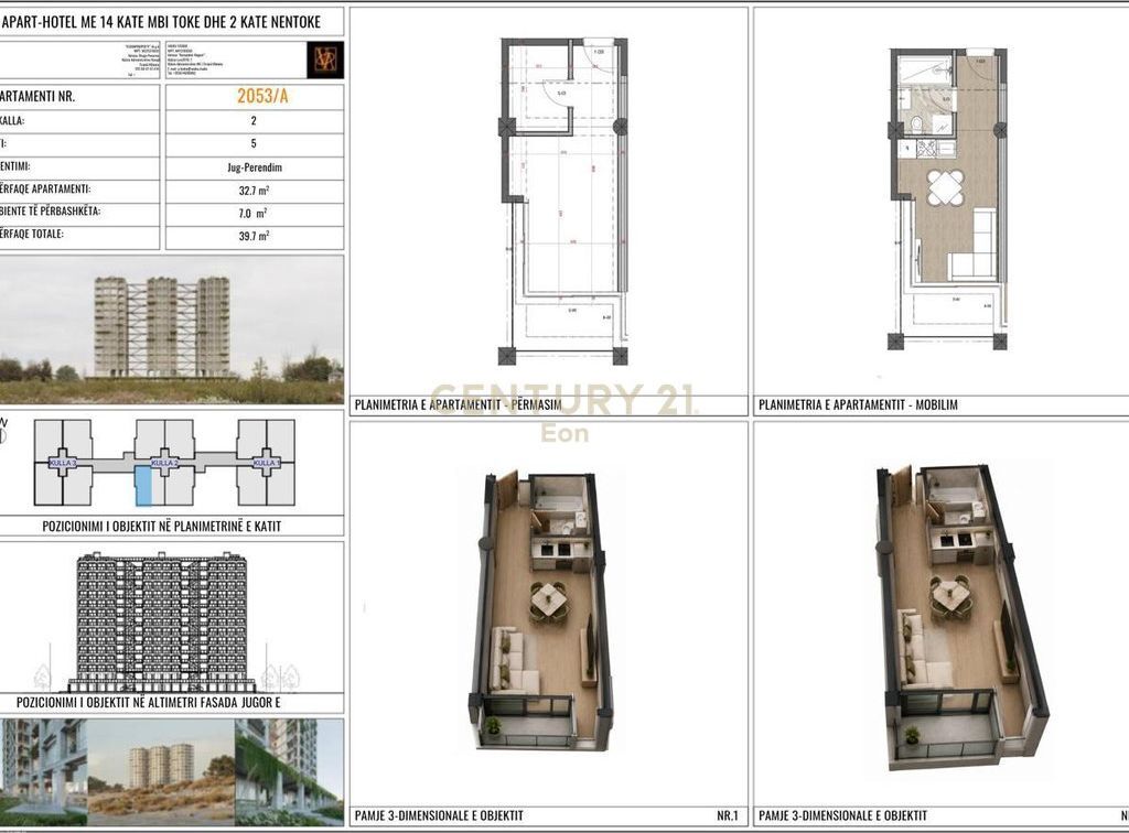 STUDIO IN VENDITA PRESSO "THREE GARDENS RESIDENCE"!