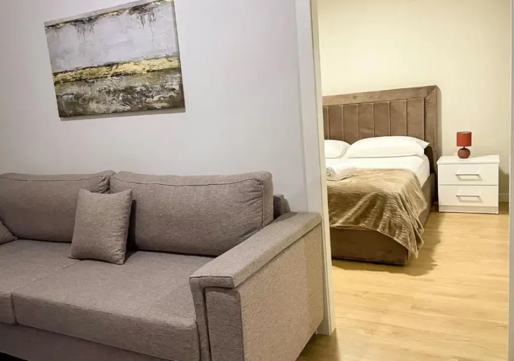 Jepet apartament 1+1 me qera prane Zogut te Zi, rr muhamed gjollesha