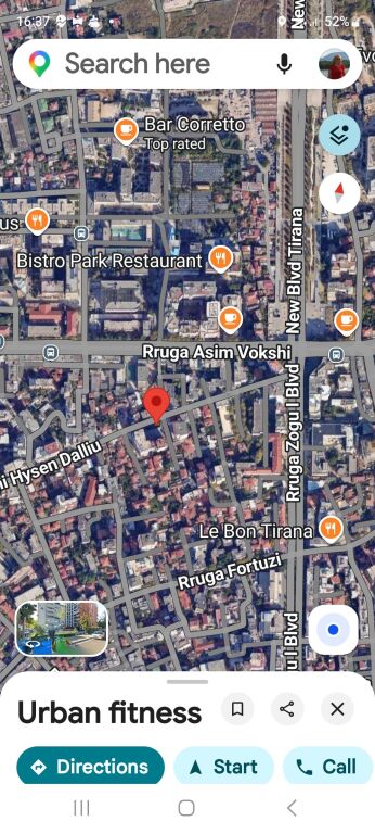Jepet me qera apartament 1+1  (mbrapa  fakultetitit te shkencave)
