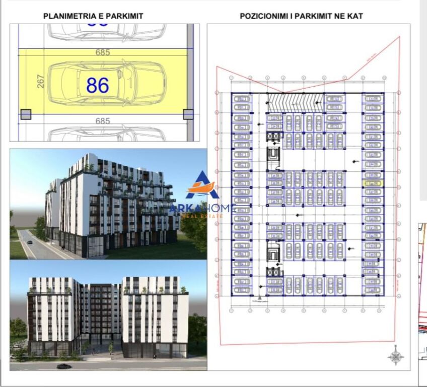 POSTO AUTO IN VENDITA 31.27M2 "PASKUQAN" 18000 EURO