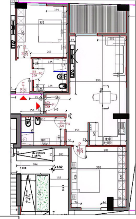 Shitje | Apartament 1 + 1 | Paskuqan | 130000 €