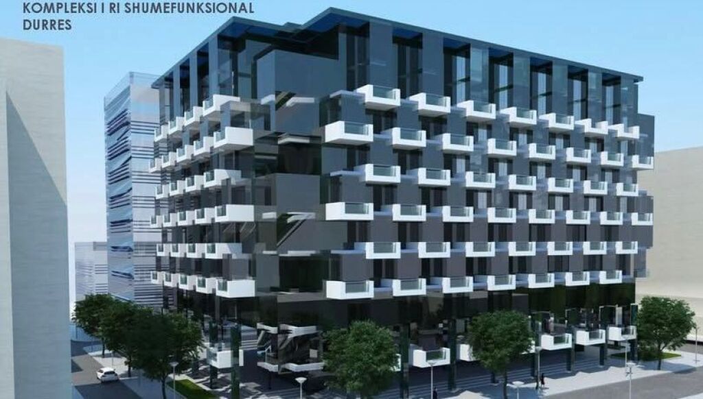 Shitet Apartament 2+1+2 112 m2, Ish Parku Sportiv Durres 135000€