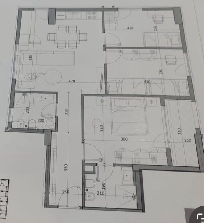 Apartament 3+1+2 Ne Shitje Ne Kamez   ID 5274