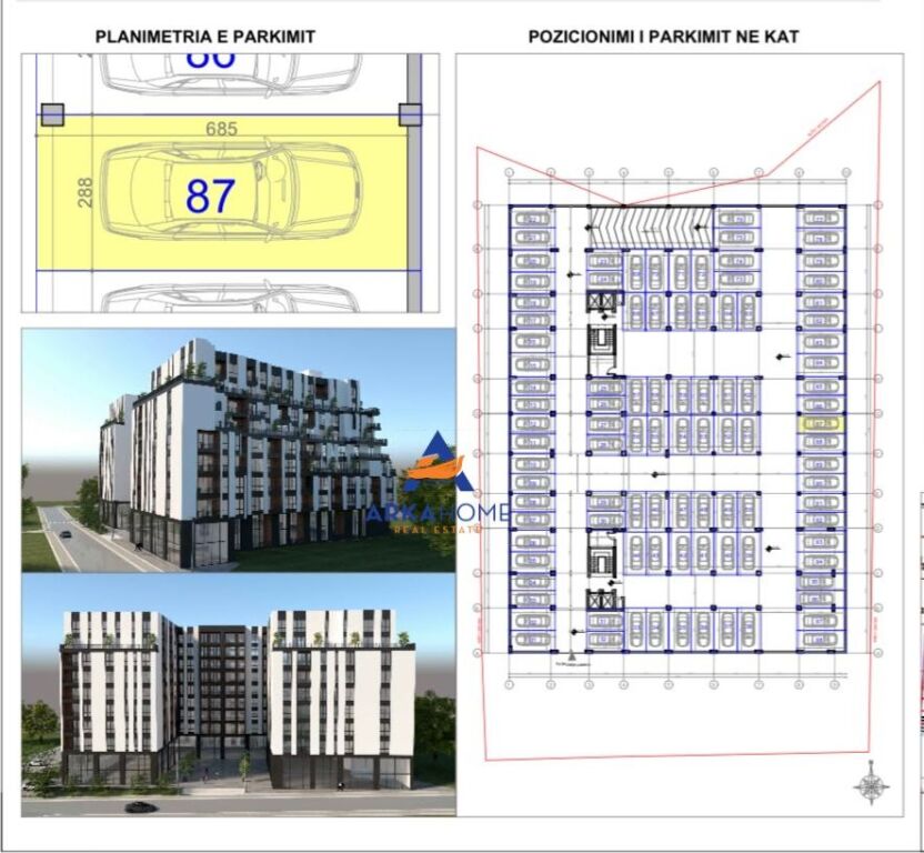 VENDITA POSTO AUTO 33 M2 "PASKUQAN" 18000 EURO