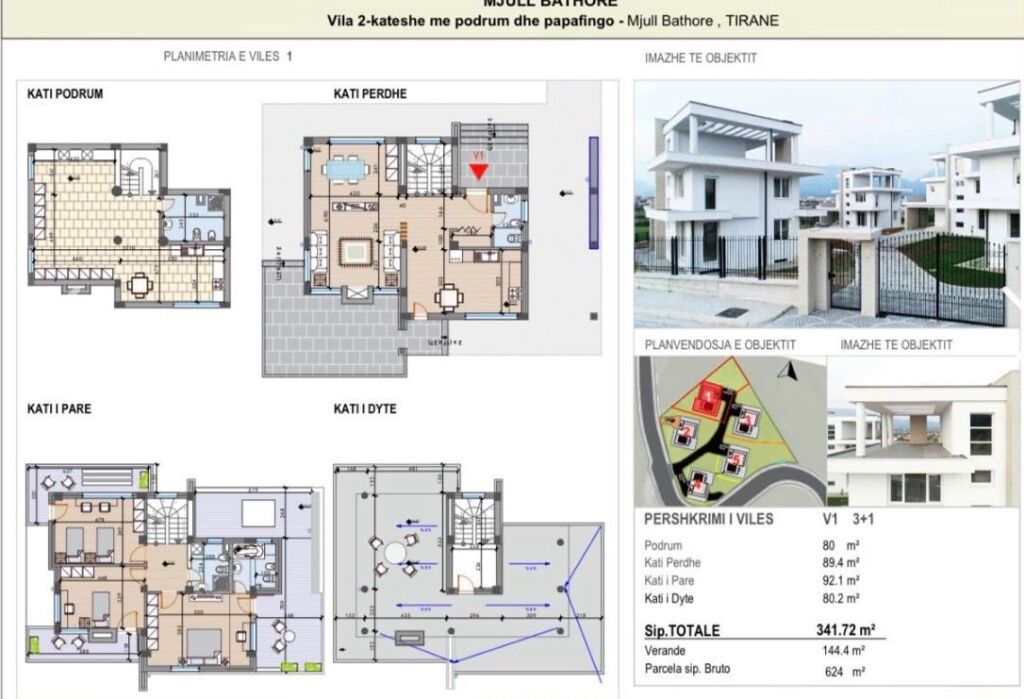 Vilë Individuale në Mjull Bathore–Me Hipotekë (Pranë TEG)  ID 5268