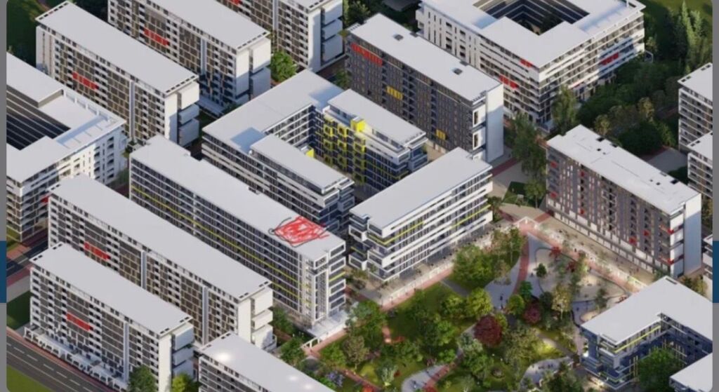 Appartamento 2+1+Balcone in vendita 3° Piano, 105 m² 125.000 € Univers City vicino a QTU