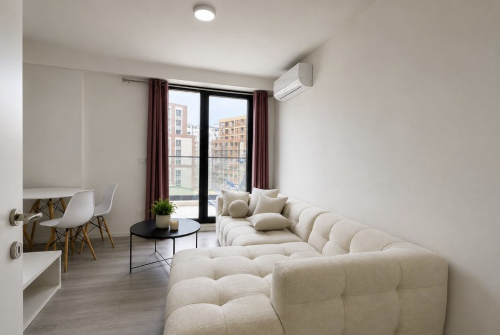 Jepet me Qira Apartament 2+1 tek Trudiu Gardens – Ish Fusha e Aviacionit