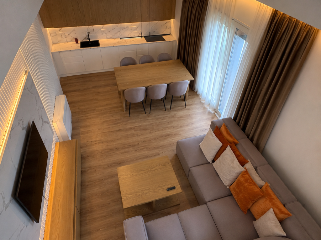 Rent 2+1 + parking kodra djellit