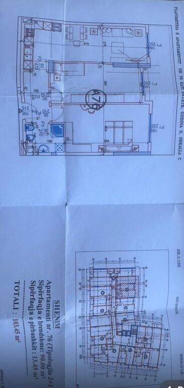 SHITET Super Okazion: 2+1📍Paskuqan (Rezidenca Space City - Buze Unaze) - 110,000€ - Pallat V.2026 (Faze Perfundimtare) - K.7 - S.104m²| Nd. me Makine