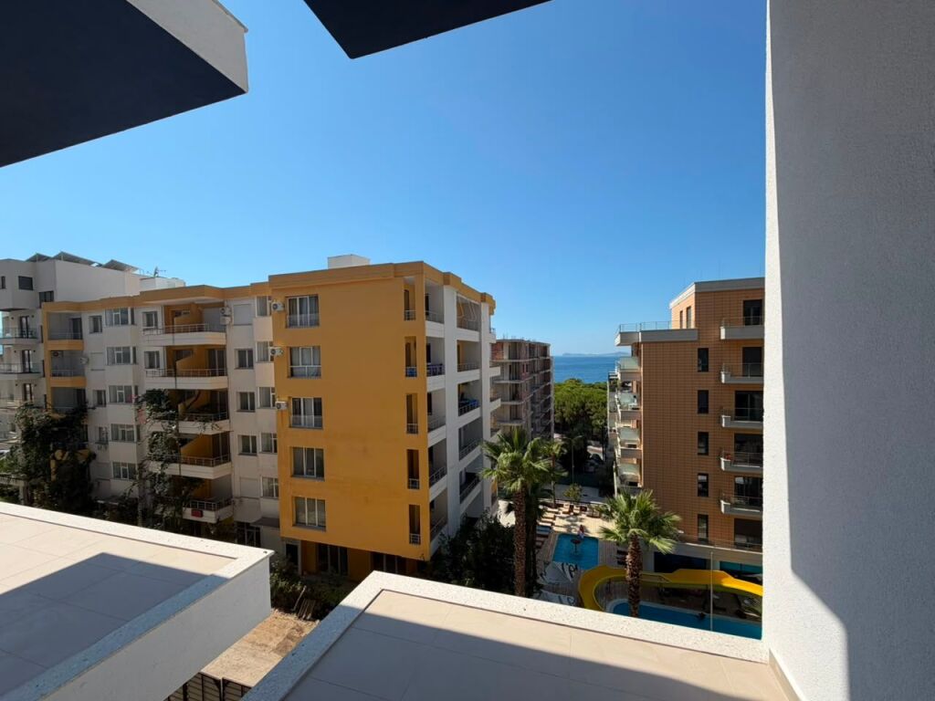 🏠 FOR SALE: Premium 1+1 Apartment with 2 Balconies 📍Vlorë – Near Marina Bay – 🌊Sea View🌊 || €211,000 – Delivery: November 2026 – 5th Floor – 84 m²