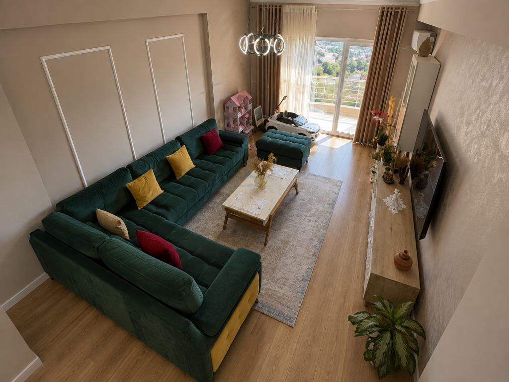Rent 2+1 + parking space near Radison hotel