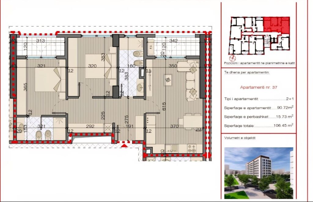 Appartamento 2+1+2 in vendita, nella zona del Boulevard a Ri