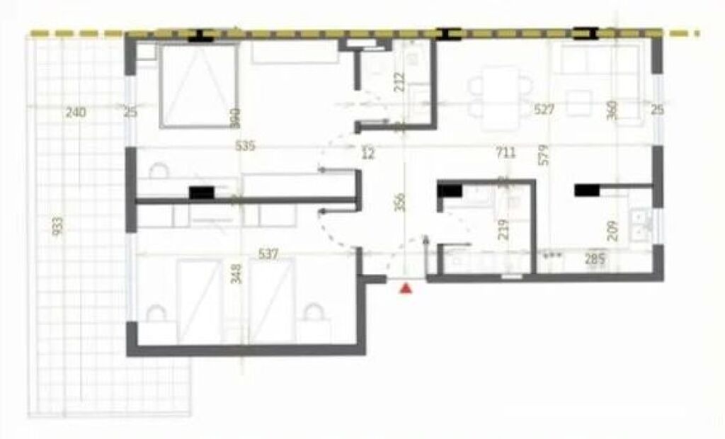 Apartament Per Shitje 2+1+2 ne Mjull Bathore (ID B120889) Tirane