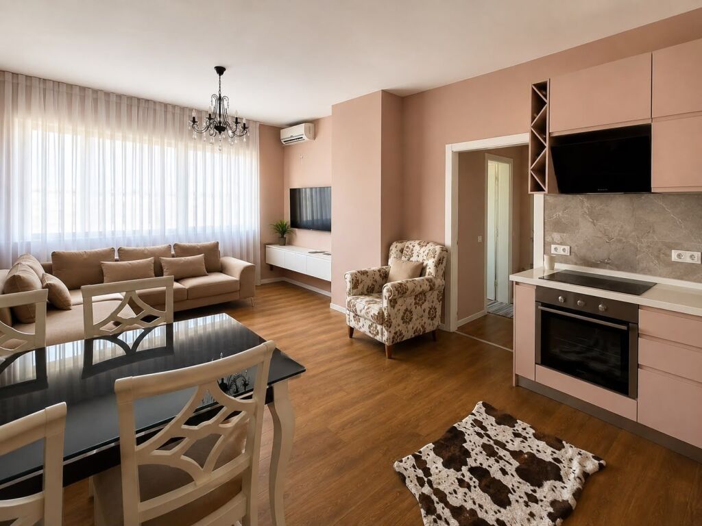 Qera | Apartament 1 + 1 | Afer rrethit Astir | 500 €/muaj
