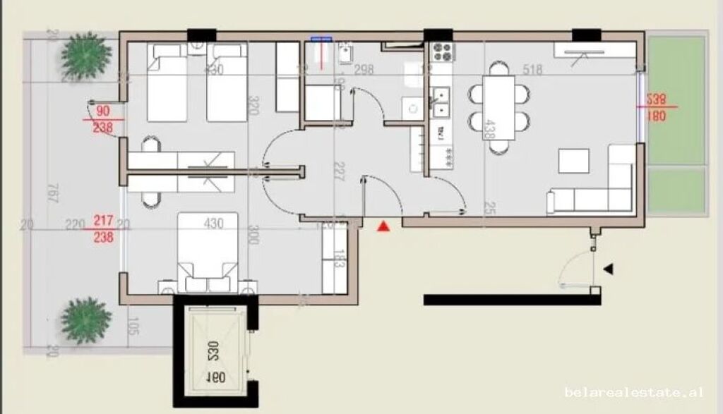 Apartament Per Shitje 2+1 ne Mjull Bathore (ID B120887) Tirane