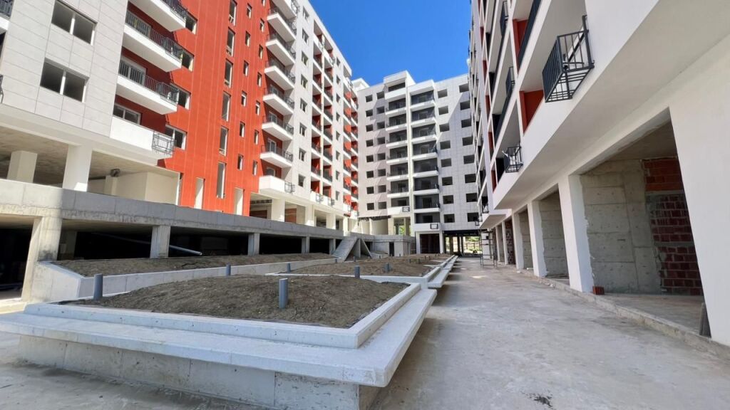 SHITET Super Okazion: 2+1📍Paskuqan (Rezidenca Space City - Buze Unaze) - 110,000€ - Pallat V.2026 (Faze Perfundimtare) - K.7 - S.104m²| Nd. me Makine