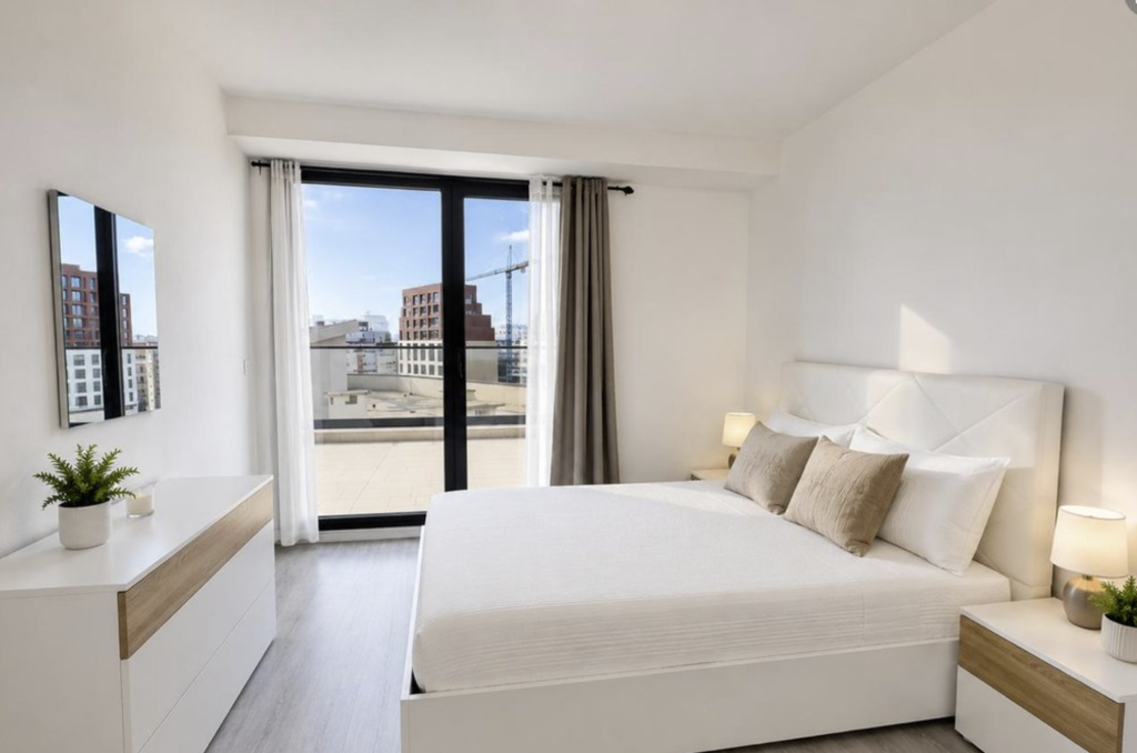 Jepet me Qira Apartament 2+1 tek Trudiu Gardens – Ish Fusha e Aviacionit