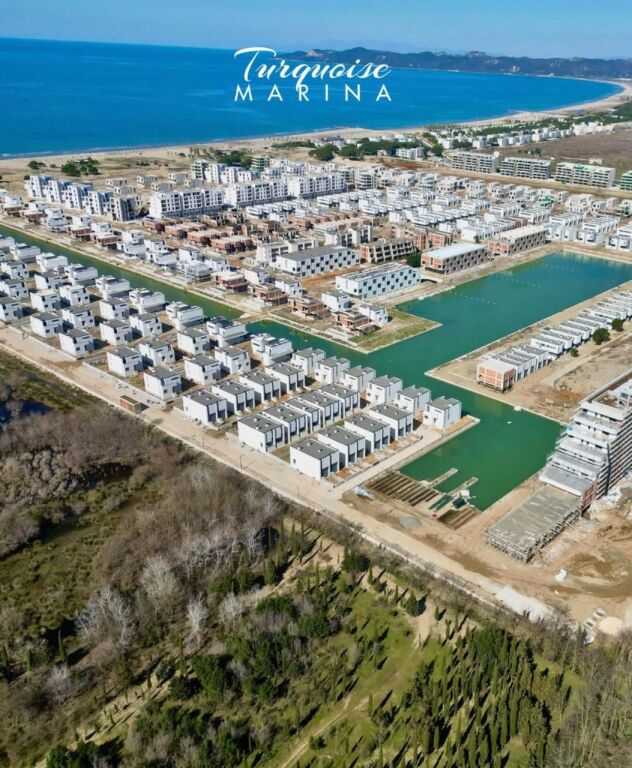 SHITET APARTAMENT 1+1, TURQOUISE MARINA, GJIRI I LALZIT
