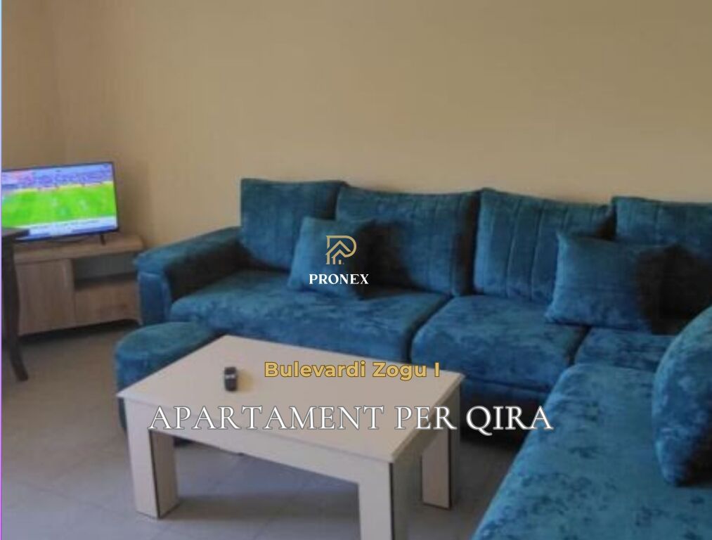 Apartament me qera 2+1 tek Bulevardi Zogu I