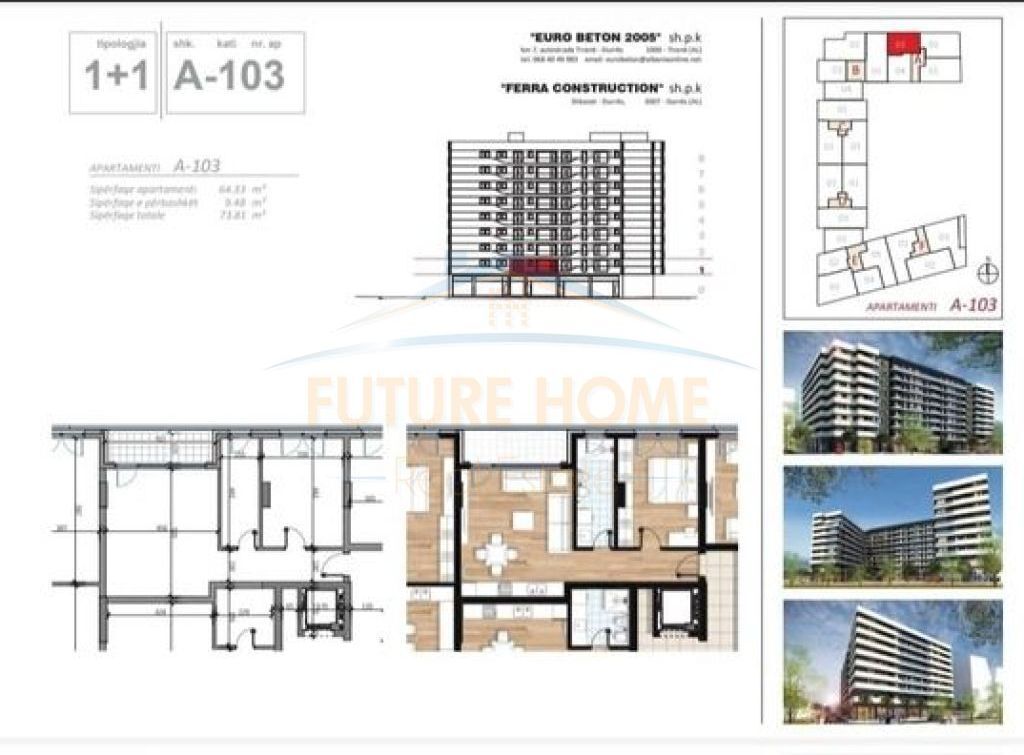 Shitet,Apartament 1+1, Don Bosko