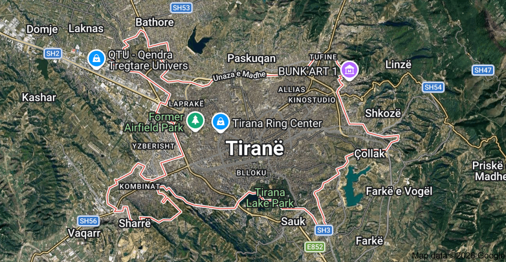 We have for sale 4 Parking Spots on Xhenfize Keko Street, Tirana