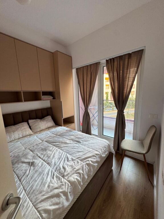🏢In the Ali Demi area, Rezidenca Kadiu offers for rent an apartment, 1+1, furnished 50,000Leke