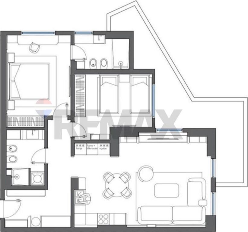 Office for rent at Gjergj Fishta Boulevard