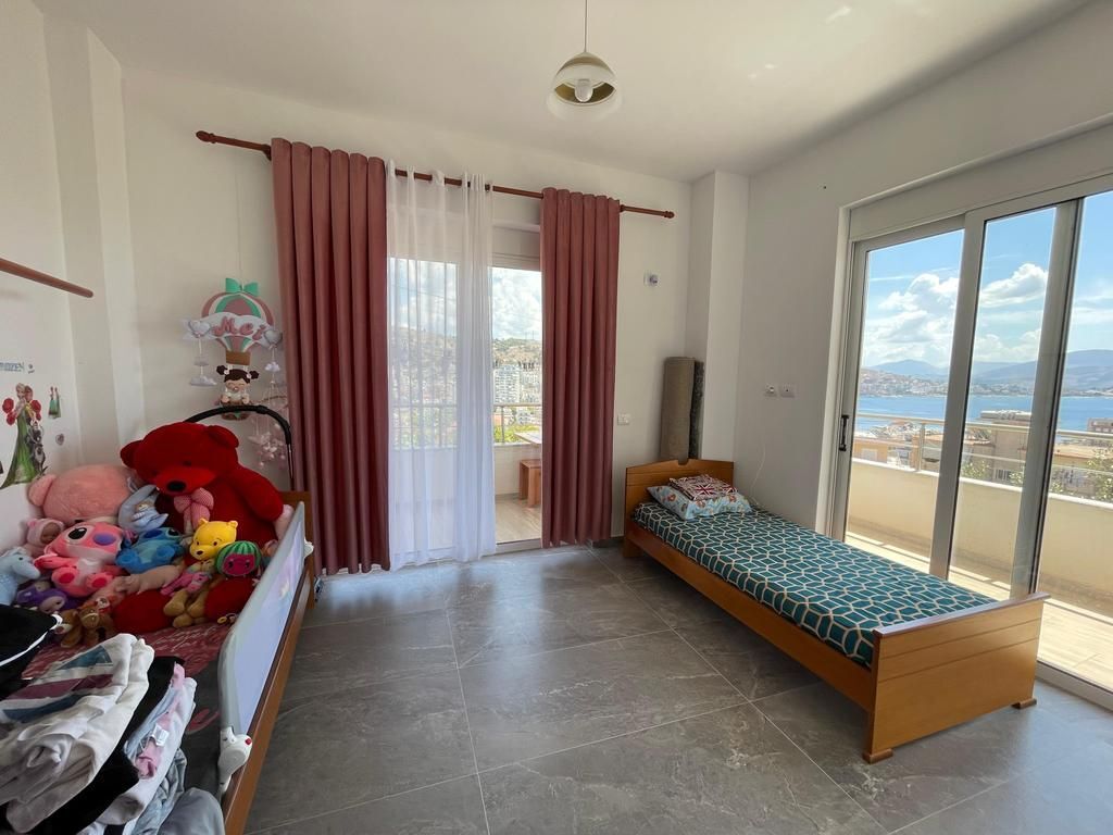 SARANDË, SHESIM APARTAMENT 2+1 ME PAMJE NGA DETI 170,000 €