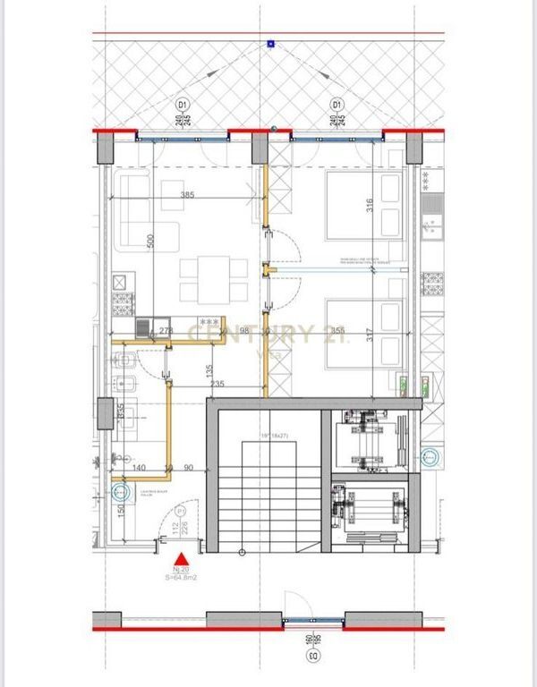 Apartament 2+1 me Pamje nga Deti në Gjirin e Lalzit, Turquoise Marina !! 217,500 €