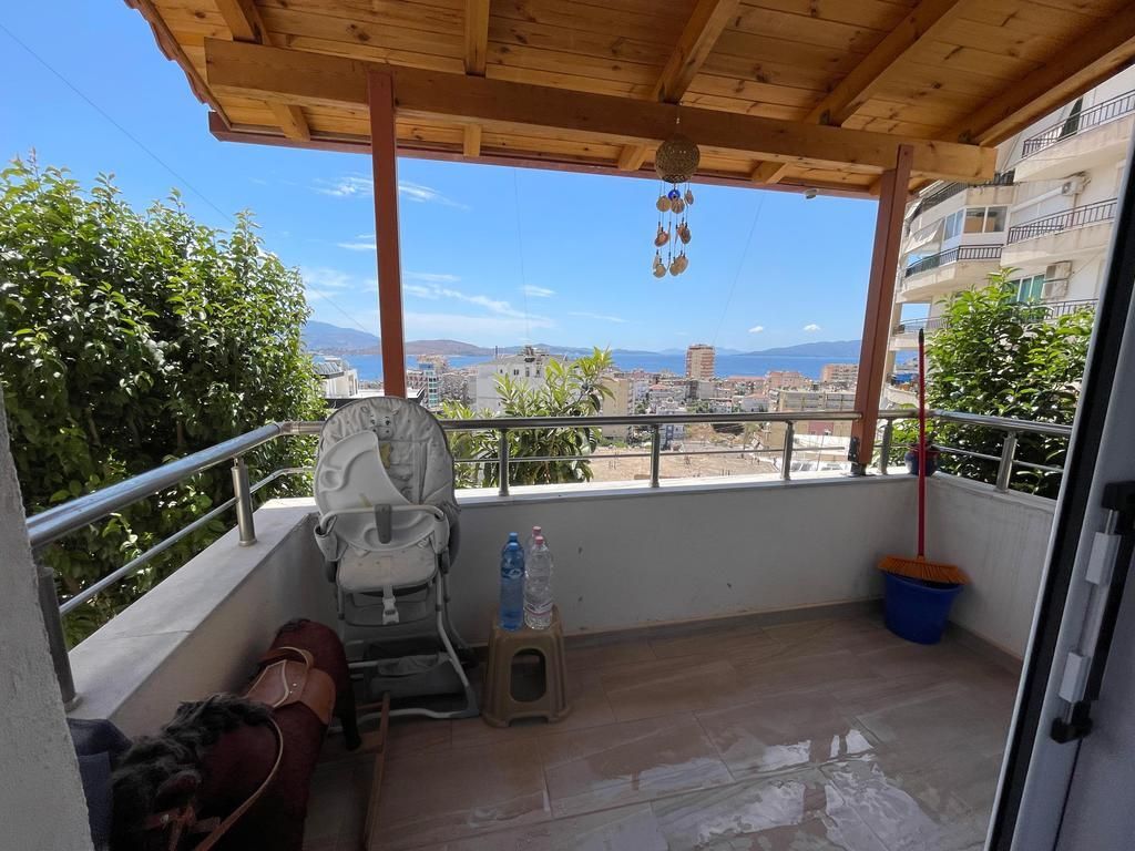 SARANDË, SHESIM APARTAMENT 2+1 ME PAMJE NGA DETI 170,000 €