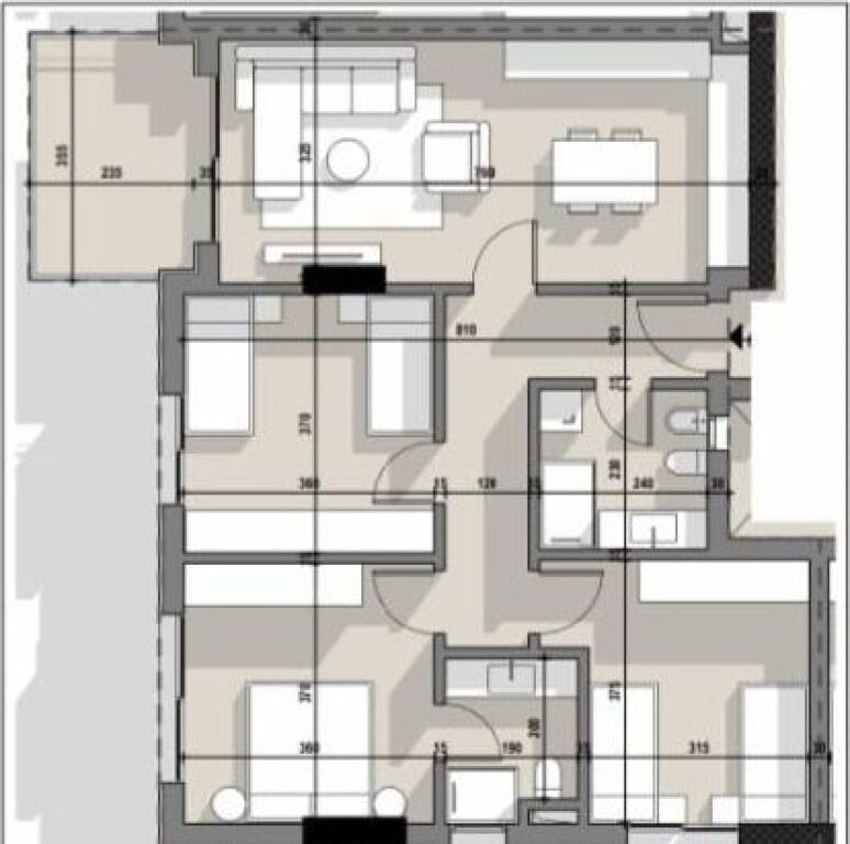 3+1 apartment for Sale on 5 May street