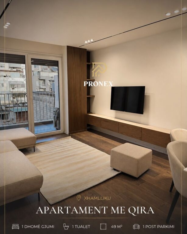 Apartament 1+1+parkim me qira