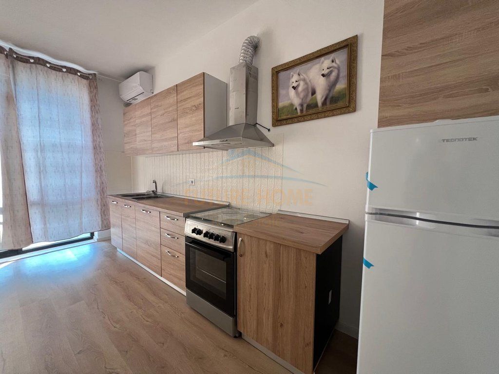 We have a 1+1 apartment for rent at Platinum Residence on the new boulevard, Tirana.