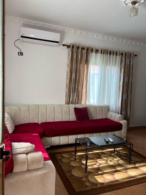 Apartment 2+1+Parking Space for rent at Bar Cafe Dedaj, 5 Maji Street, at the Roundabout, Siri Kodra Street, Former Train Station, New Boulevard.