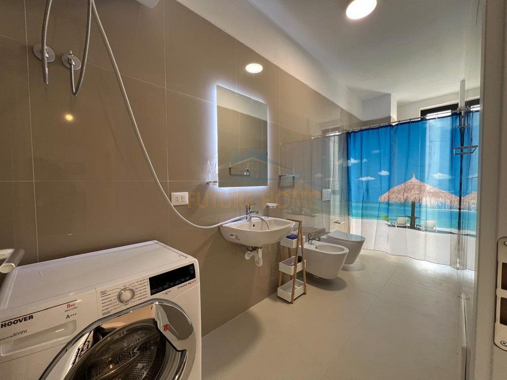 We have a 1+1 apartment for rent at Platinum Residence on the new boulevard, Tirana.