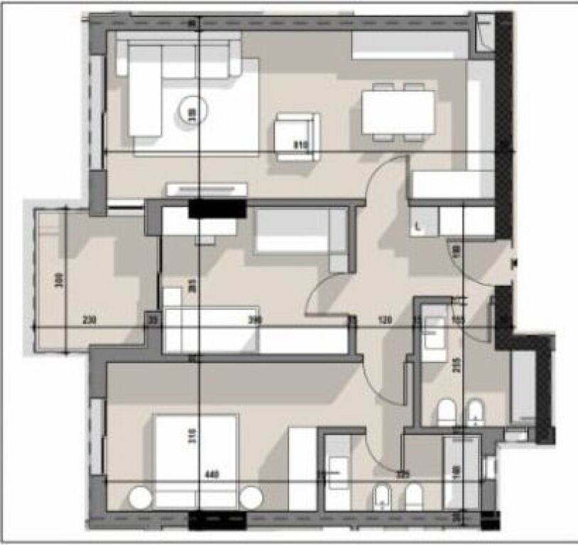 Apartment 2+1 for Sale on 5 May Street