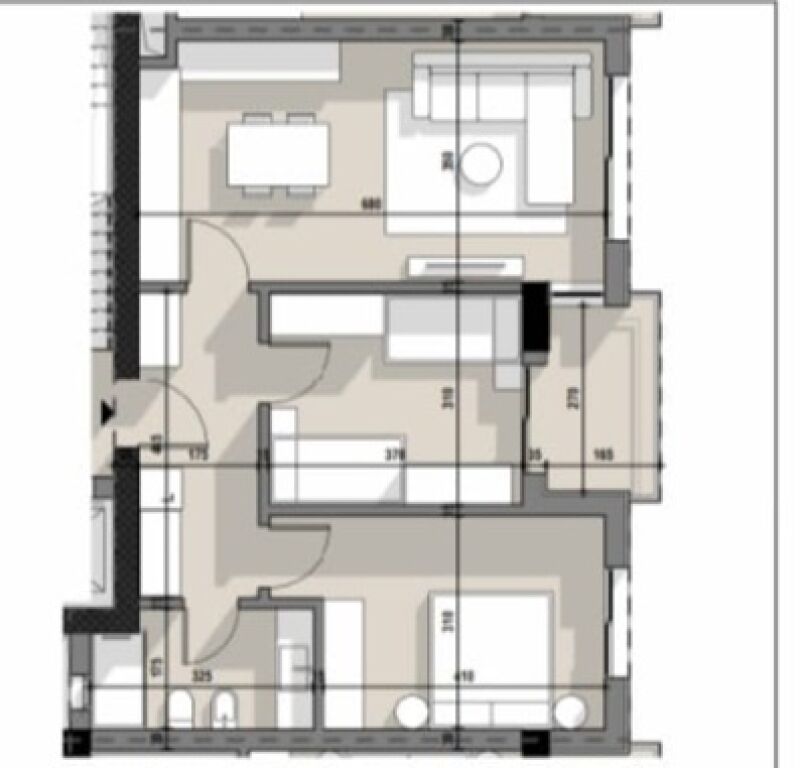 Apartment 2+1 for Sale on 5 May Street