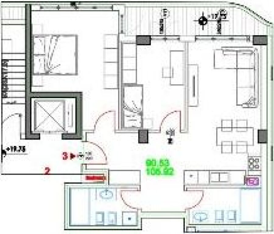 Apartment 2+1+2 for sale New building Calvin, Elbasan Street     ID 5306