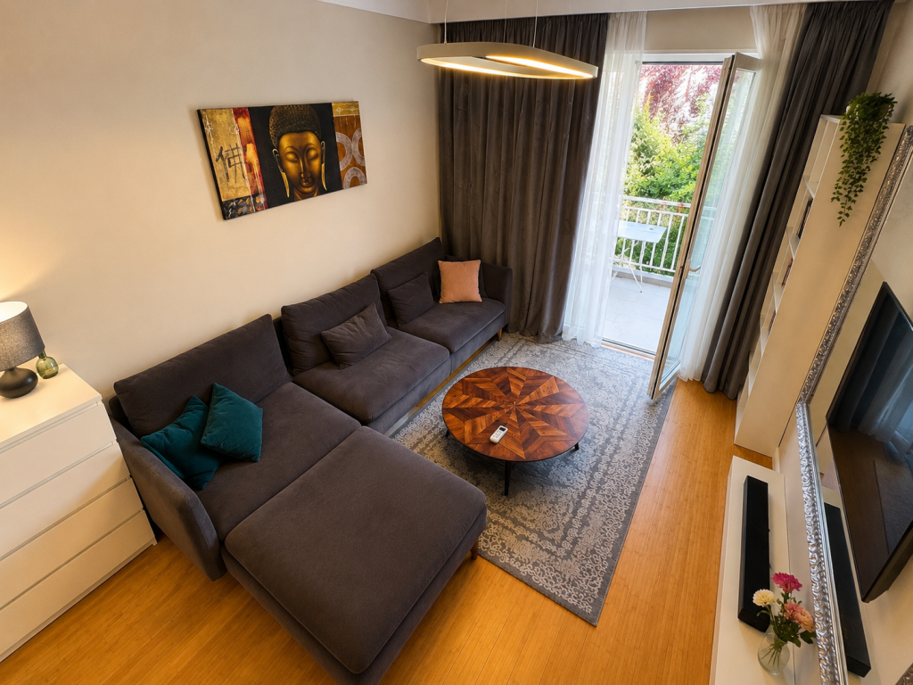 Rent 1+1 + 2 parking spaces Joy residence , Teg