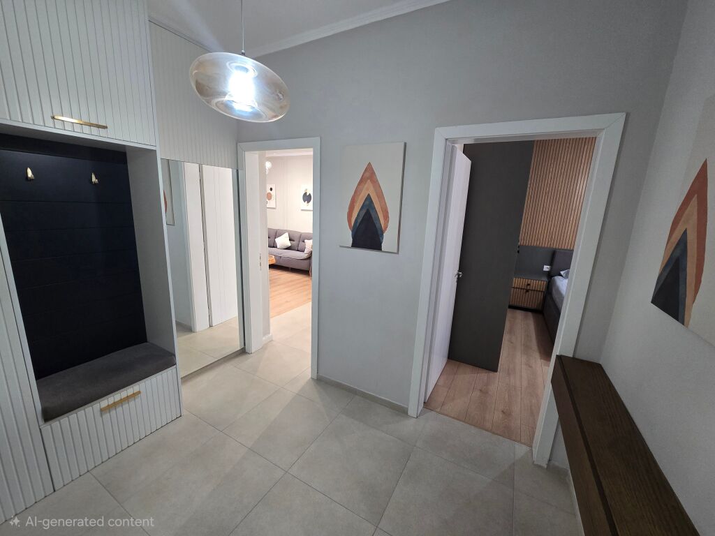 Apartament 2+1 i Investuar dhe i Mobiluar Në Shitje Pranë Optika Roma