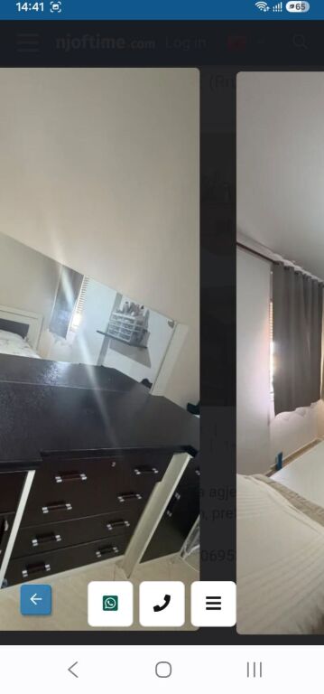 Jepet me qera Apartament 1+1 tek Kodra e Diellit, rruga Bill Klinton