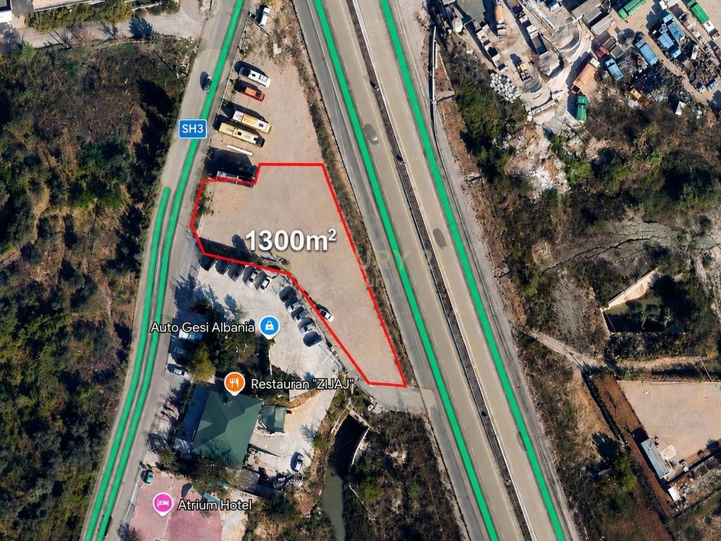 LAND FOR RENT 1,300 m² NEAR TEG BY THE HIGHWAY!