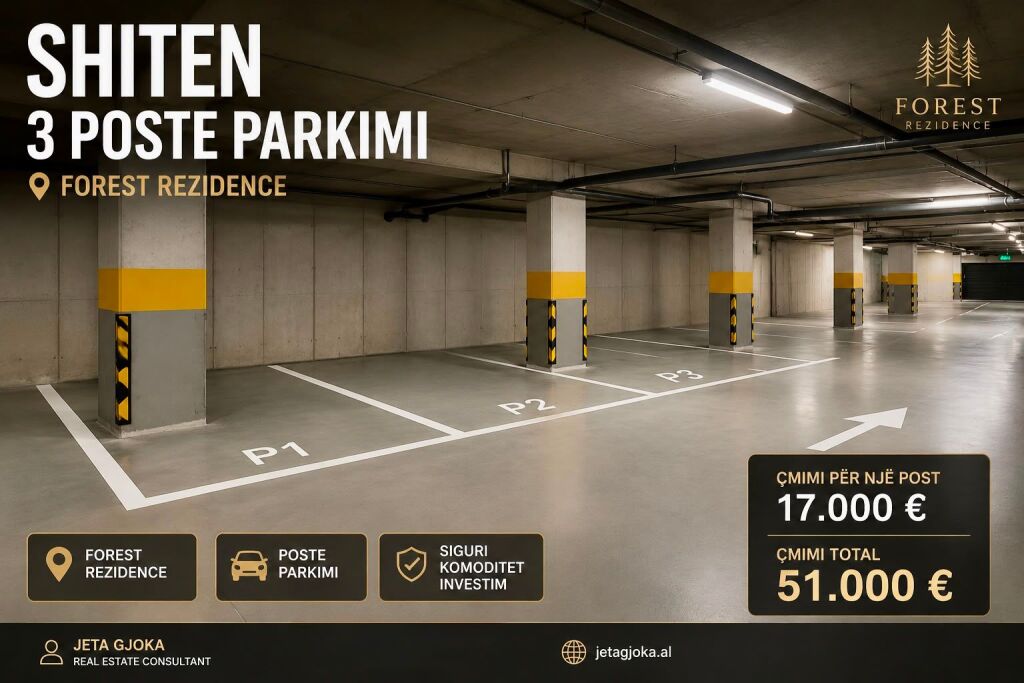 Vendono 3 Posti Auto | Forest Residence